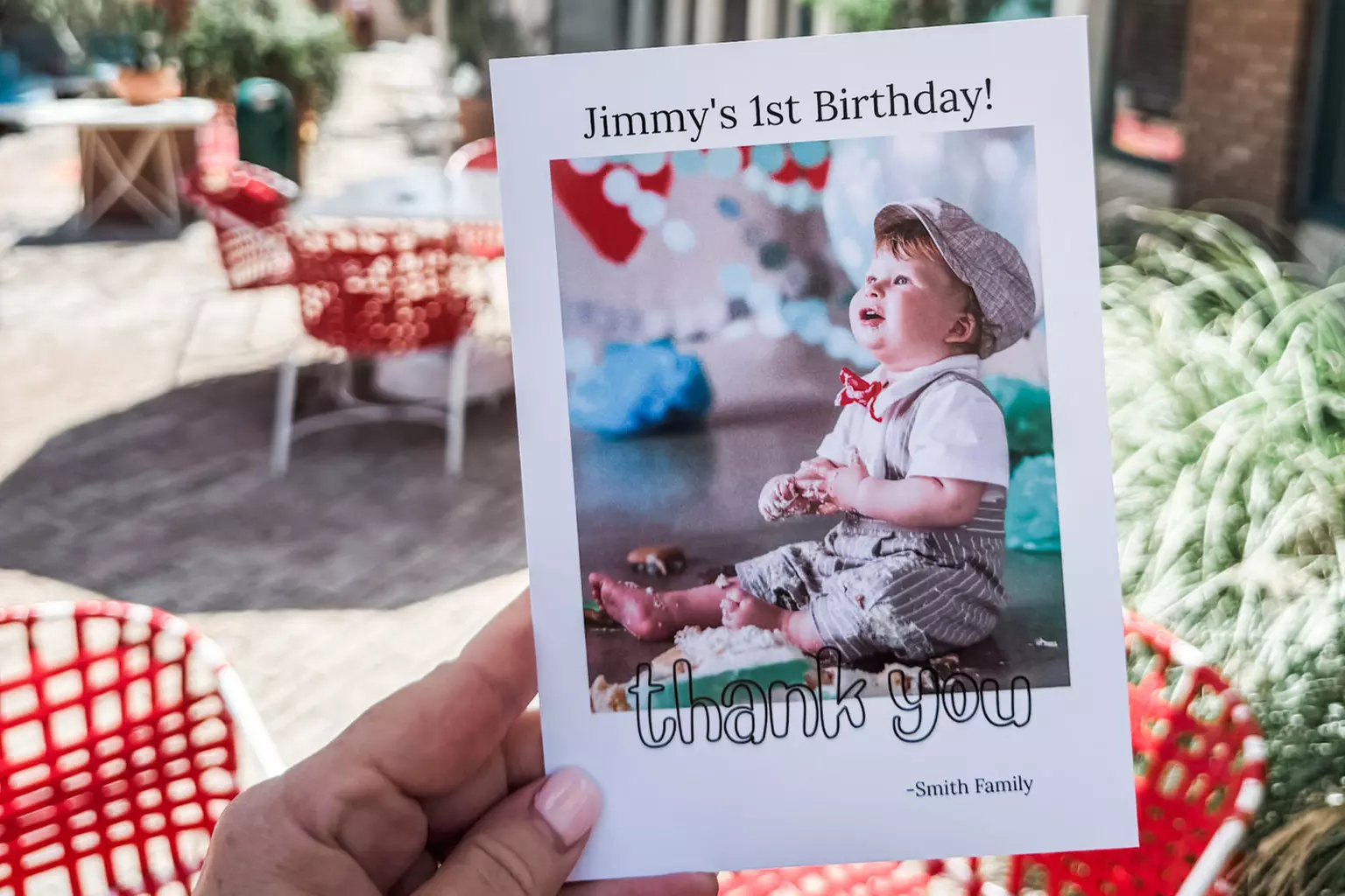 Custom Double-Sided Thank You Cards, 24–200 with Envelopes Included (Up to 57% Off)