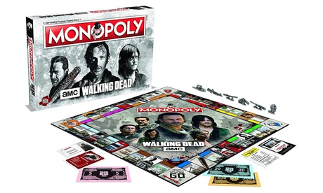 Jeu de société Monopoly Winning Moves AMC, édition Walking Dead, version anglaise