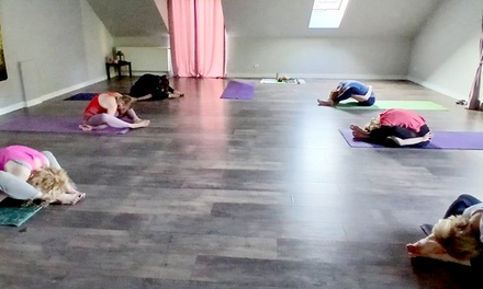 Karnet na 4 wejścia na zajęcia jogi - Yoga Tajm