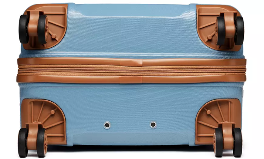 Image 7: 20/24/28 inch ABS Hard Shell Suitcase with TSA Lock