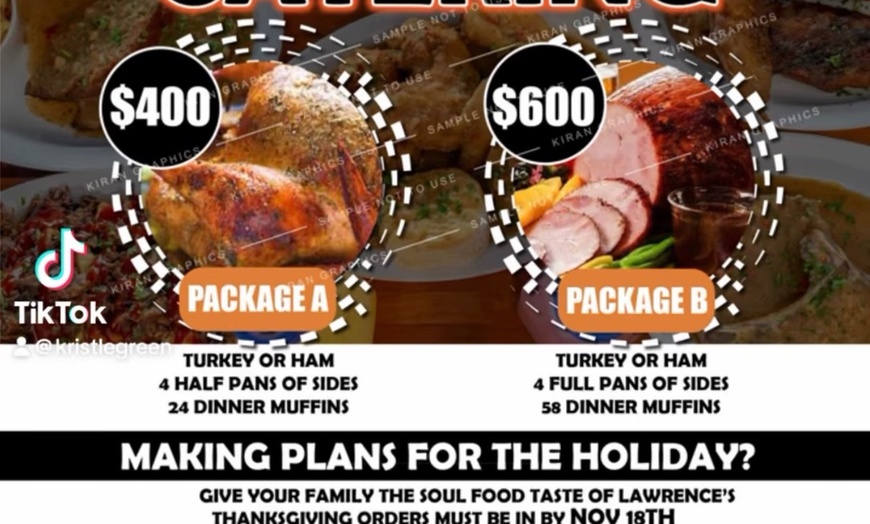 Image 9: Indulge in $40, $70 or $100 Worth of Soul Food Delights