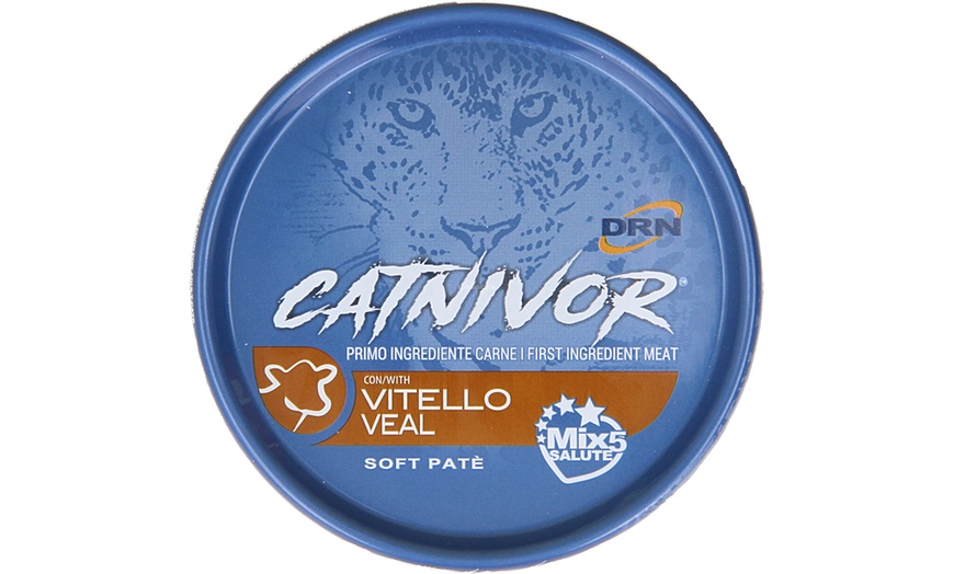 Image 10: Box di 24 lattine assortite di cibo umido per gatti Catnivor