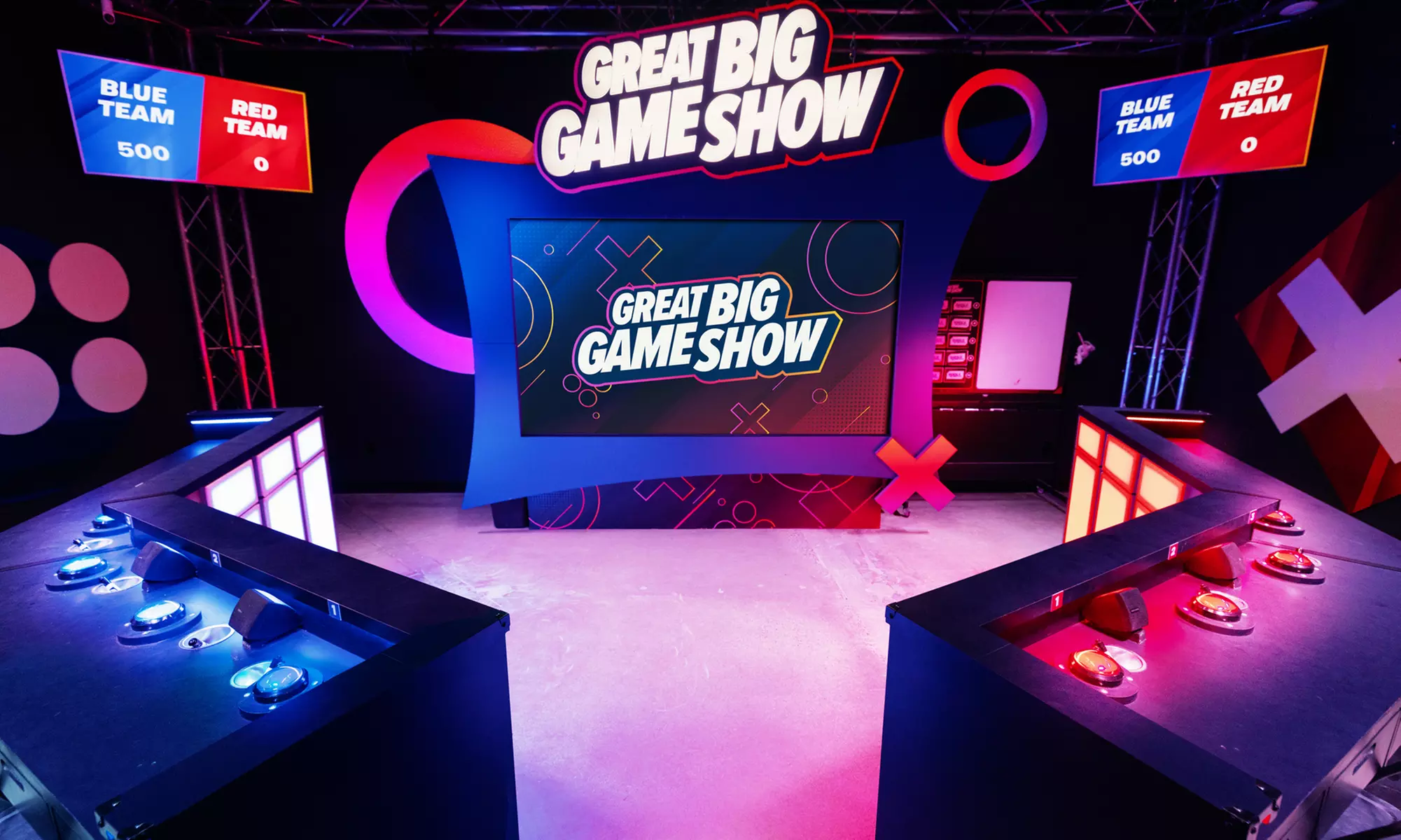 Game Show Experience for Four, Eight, or Twelve Participants 