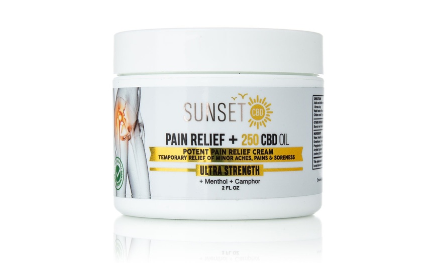 Image 2: CBD Pain Cream & Camphor  (Up to 3000 MG) - Up to 65% Off