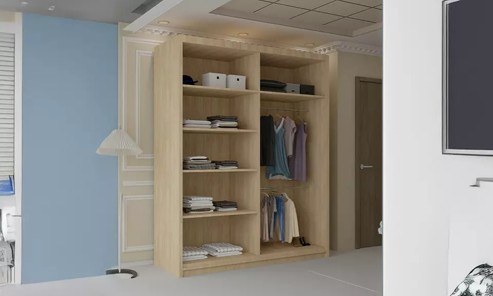 Sliding Wardrobes 4u Sliding Doors Wardrobe with Mirror