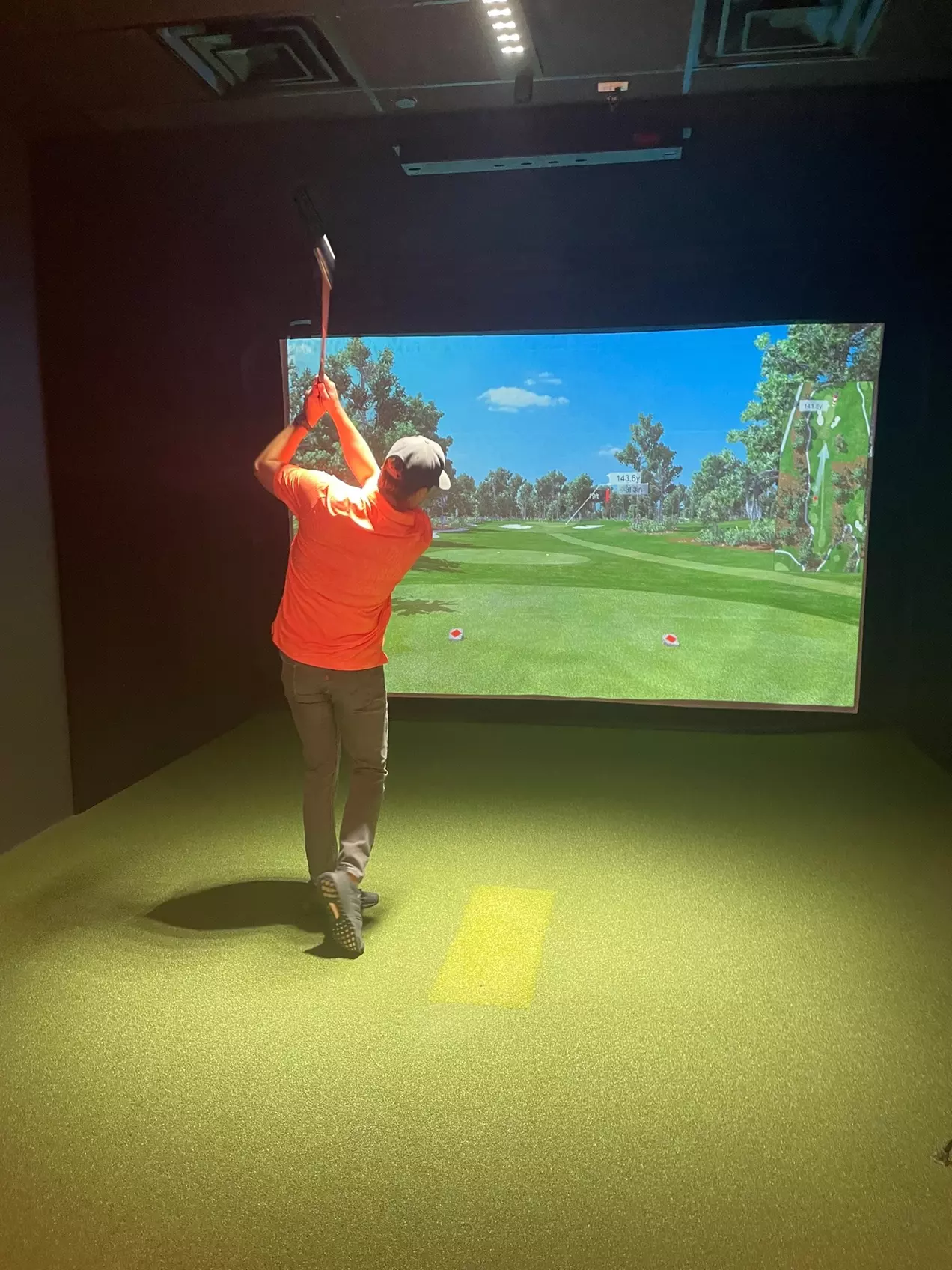 Experience Virtual Golf Anytime: Mon-Sun for Up to 4 Golfers