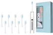 Electric Sonic Toothbrush with 6 Cleaning modes and 8 Brush Heads - Second Medium