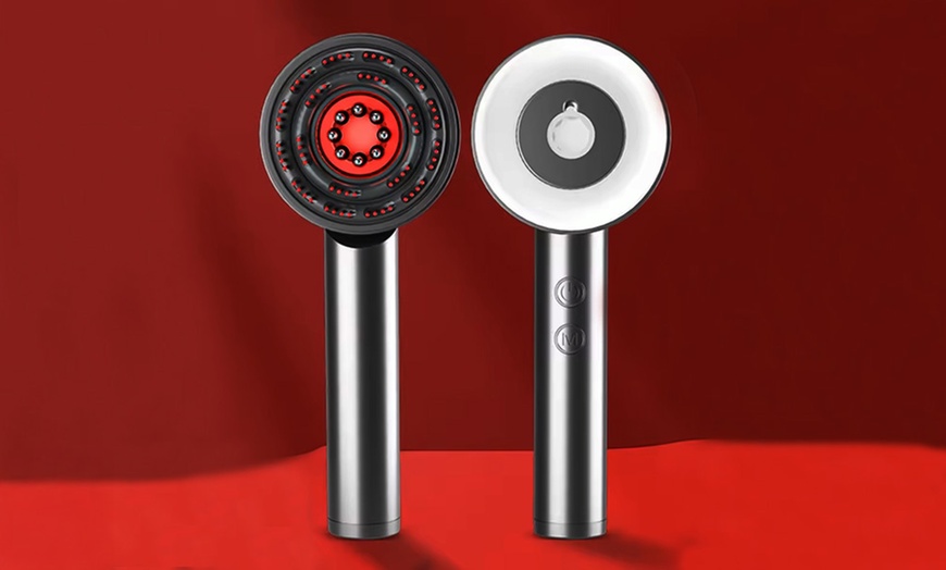 Image 3: Appareil de massage de cuir chevelu avec peigne applicateur d'huile