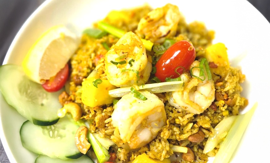 Image 4: 3-Course Dinner for 2 or 4: One Appetizer, Entree, Dessert, and More