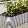 Image 1: Open-Bottom Galvanised Steel Raised Garden Bed