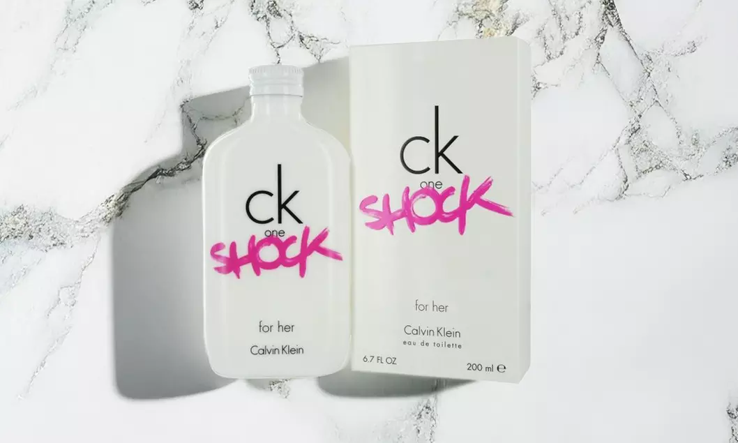CK ONE SHOCK by Calvin Klein 6.7 oz Eau de Toilette Spray NEW in Box for Women - Primary Image