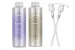 joico blonde life violet shampoo, brightening conditioner 33.8oz with two pumps - Second Medium