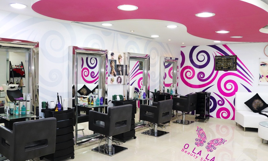 Image 1: Enjoy Classic or Gelish Manicure And Pedicure With Foot Spa Options