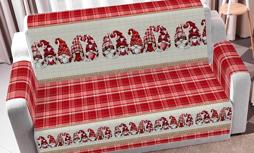 Image 4: Copridivano antiscivolo con stampa