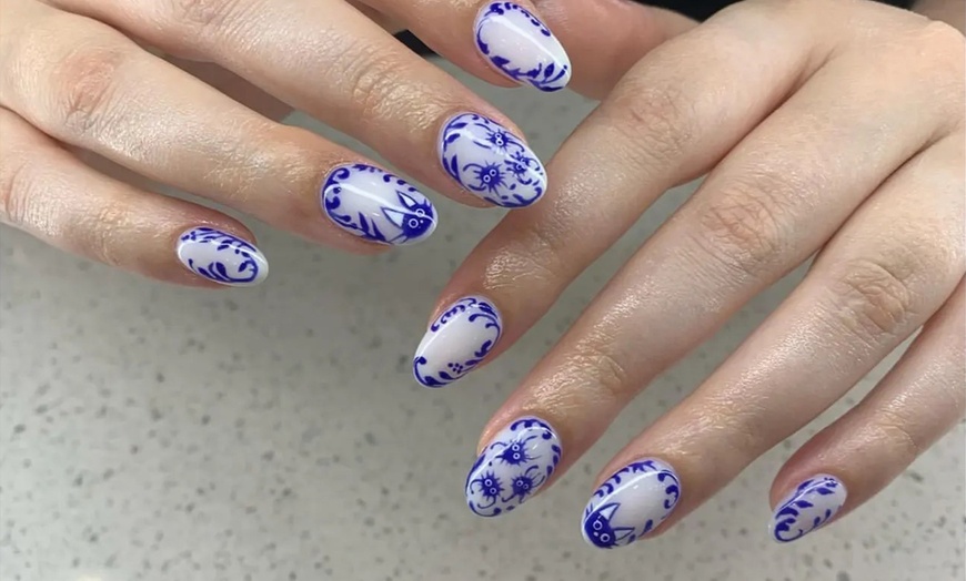 Image 3: One, Three, or Six Nail appointment with Designs for 120-minute