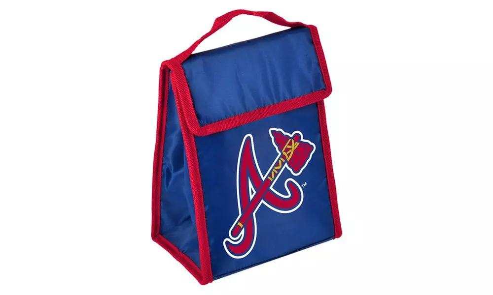 Forever Collectibles MLB Team Logo Gradient Insulated Hook & Loop Lunch Bags