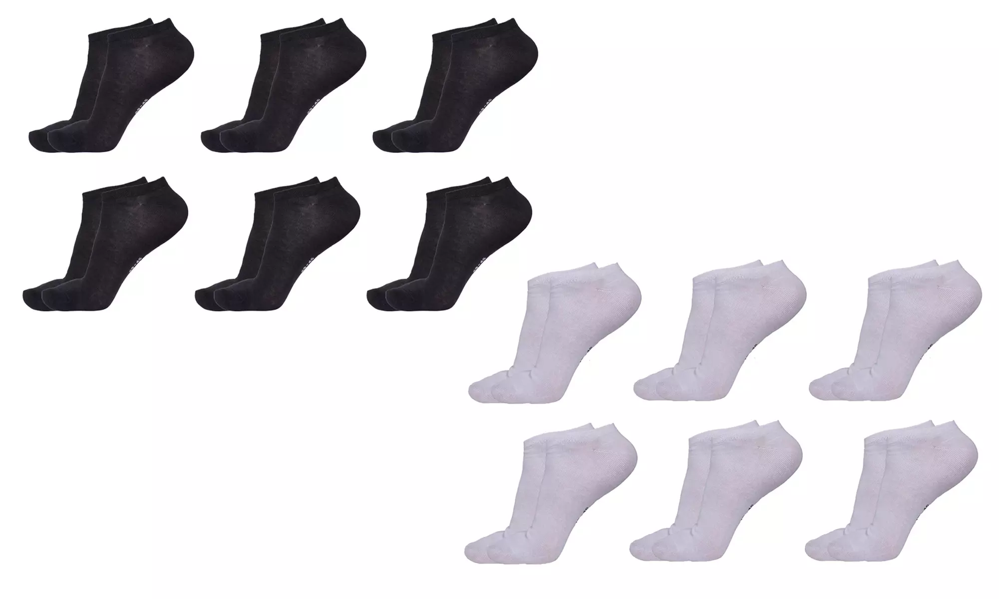 6, 12 o 24 calze corte fantasmino El Charro