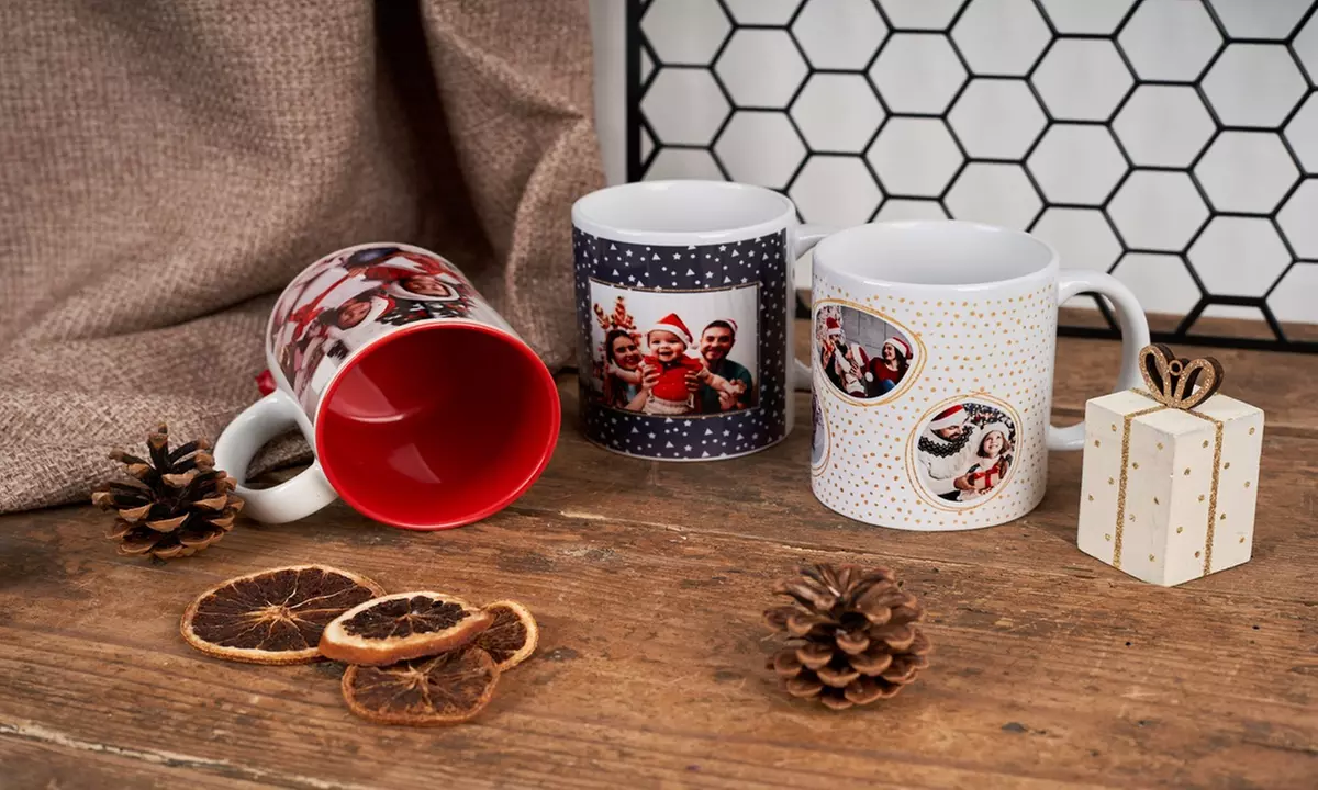 Mugs photo personnalisés - Latte, Colorés ou Magic, avec Colorland