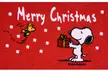 1x oder 2x Fußmatte mit weihnachtlichem Snoopy-Motiv - Second Medium
