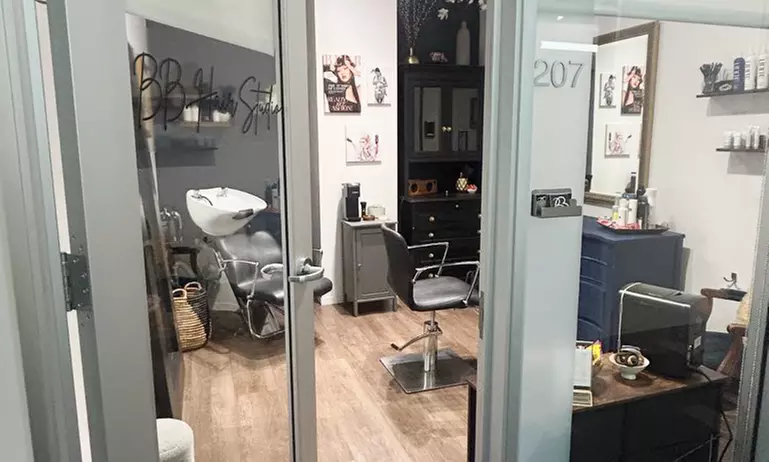 Up to 67% Off  on Haircuts, Deep Conditioning, Blow Dry and All Over Color Gloss at Becky Bentley  - Primary Image
