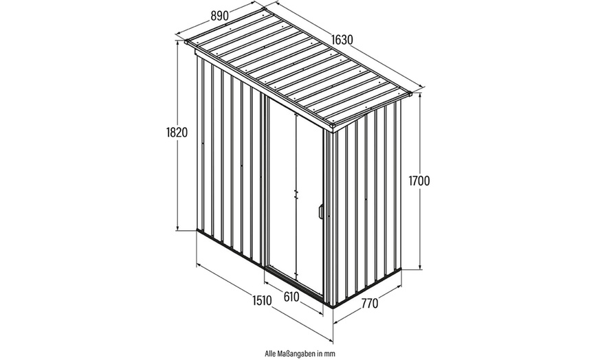 Image 9: Abri de jardin "Bohio" de la marque Home Deluxe