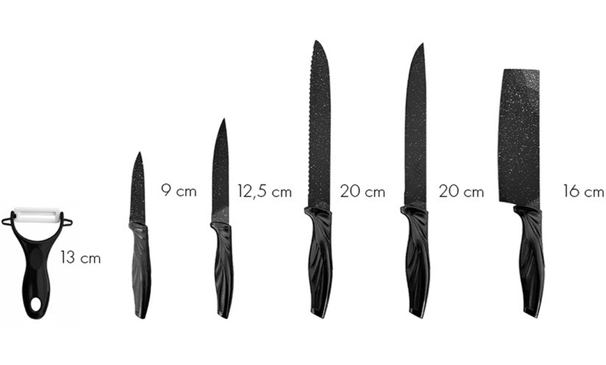 Image 4: Zesdelige messenset