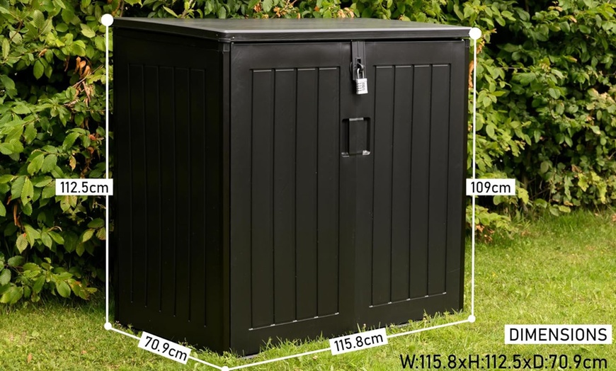 Image 9: Choice of 775L Garden Storage Box or 4ft 6'' Shed