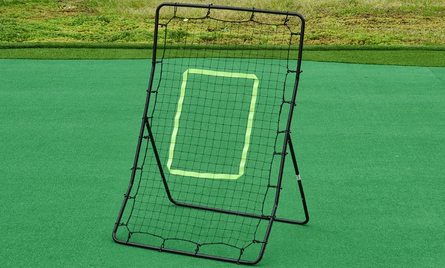 Image 2: HomCom Rebounder Net