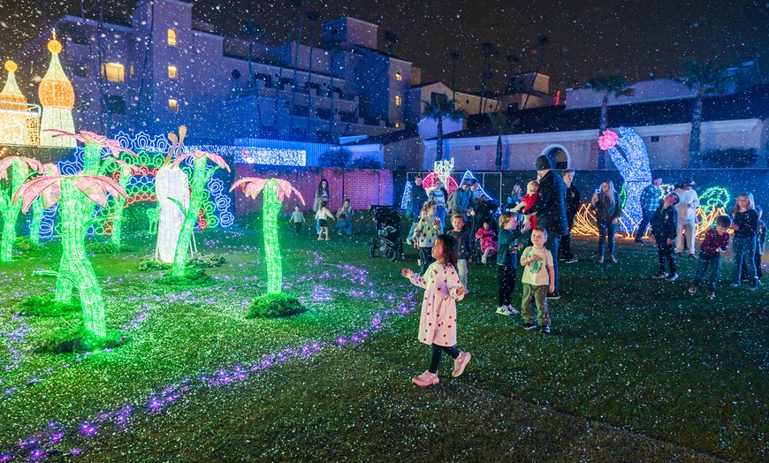 Image 17: Holiday Lights and Wine Walk Adventure for Two at Coastal Christmas