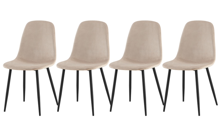 Image 20: 2 Piece or 4 Piece Luxe Dining Chairs