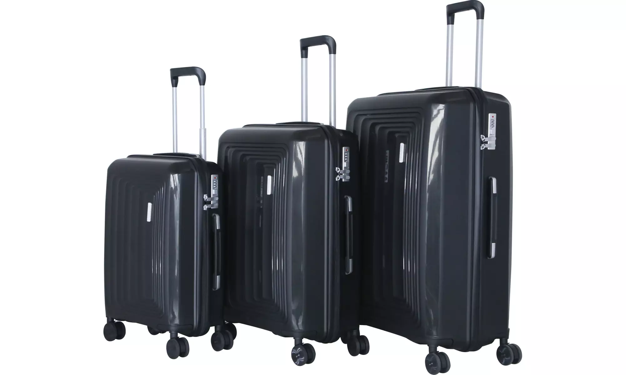 Set van 3 koffers met harde buitenkant van het merk Royalty Line