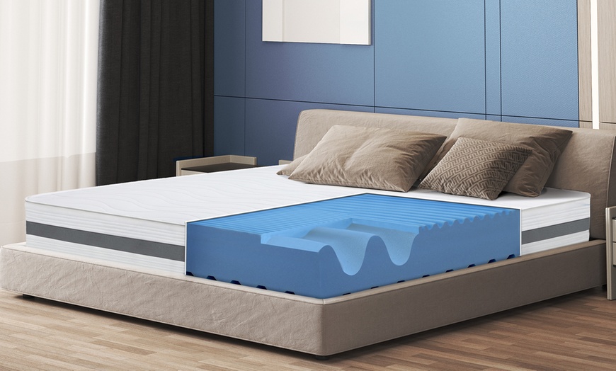 Image 2: The White Stone 20 cm traagschuimmatras