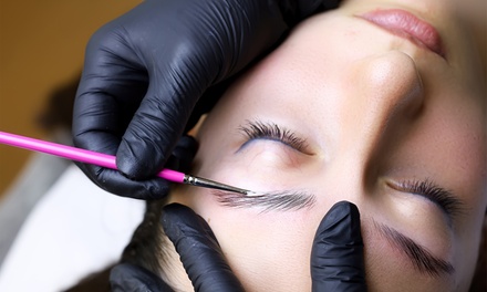 One Brow Tint with Wax or Thread - Derma Luxe Aesthetics
