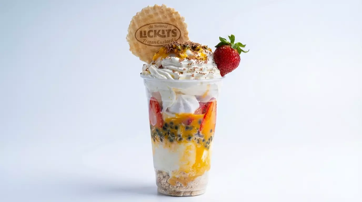 ♦️Indulge in Creamy Frozen Custard & Artisanal Toppings at Lickits Frozen Custard Newtown (Up To 30% Off) - Primary Image