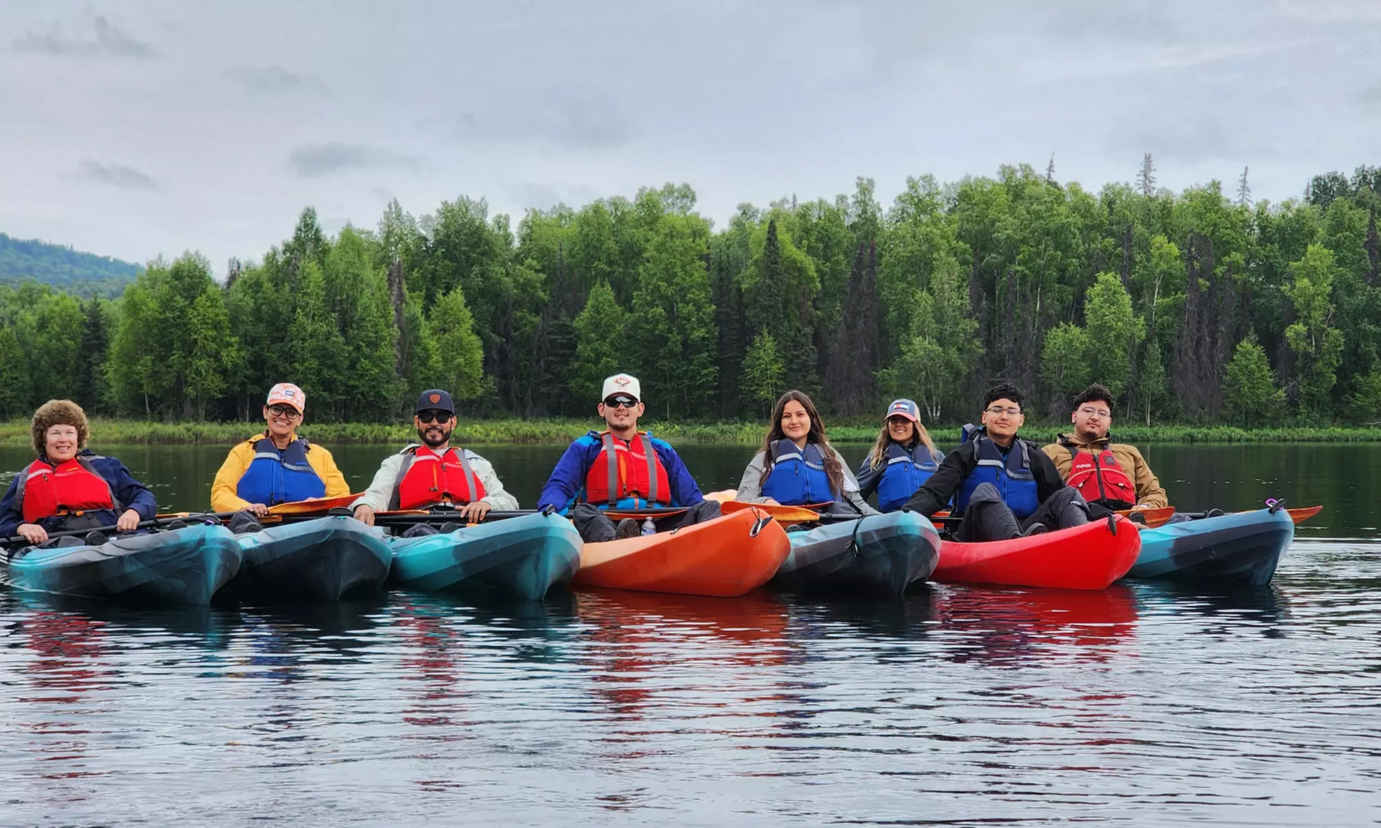 Kayak Adventure: Guided Talkeetna Kayak Tour for 2, 3, or 4 at Denali Southside River Guides (Up to  46% Off) - Primary Image