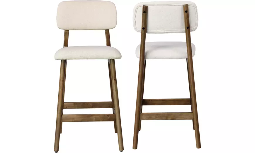 Image 7: Lot de 2 chaises de bar "Clyde" de Doosense 