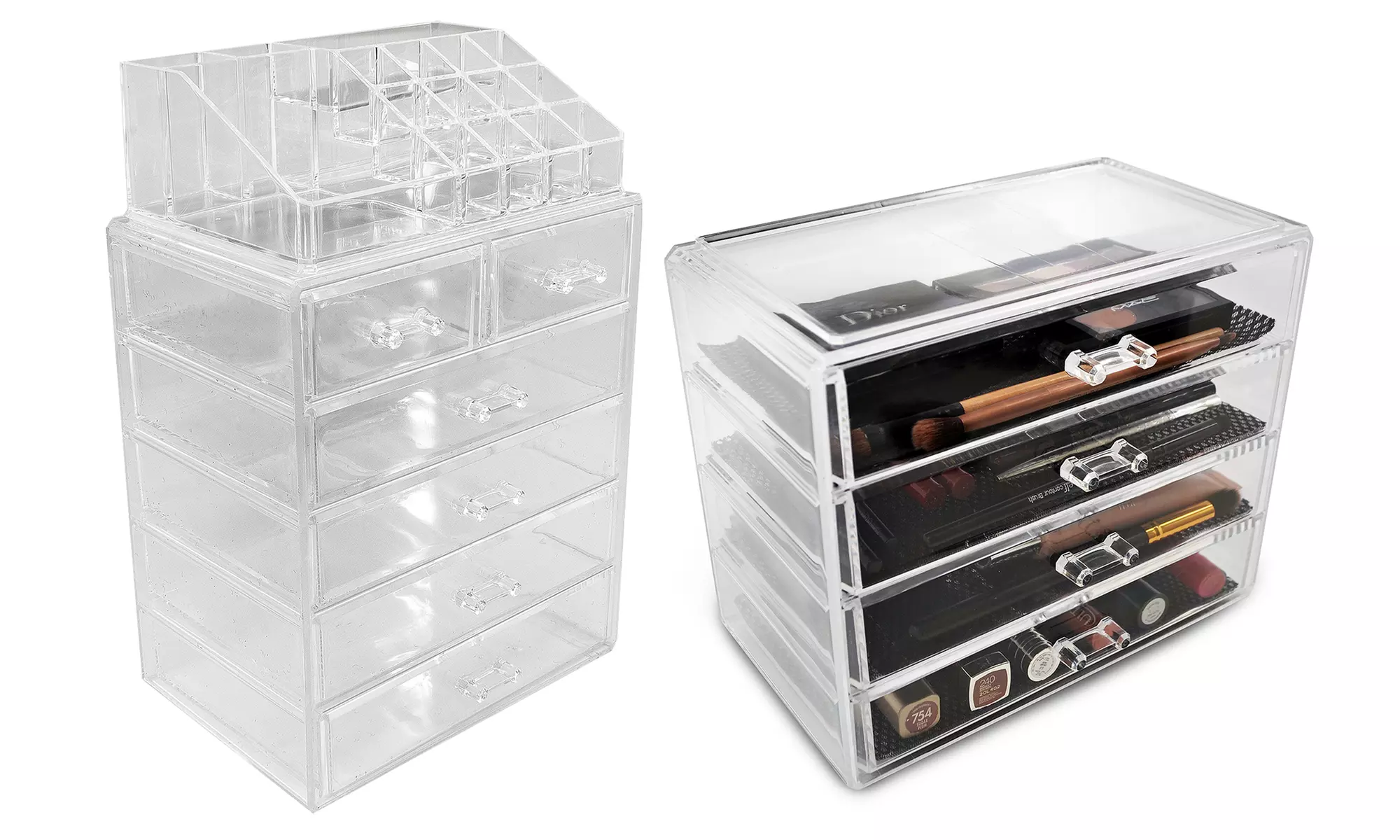 Makeup Storage Case Display and Brush Set (20-Piece) - Primary Image