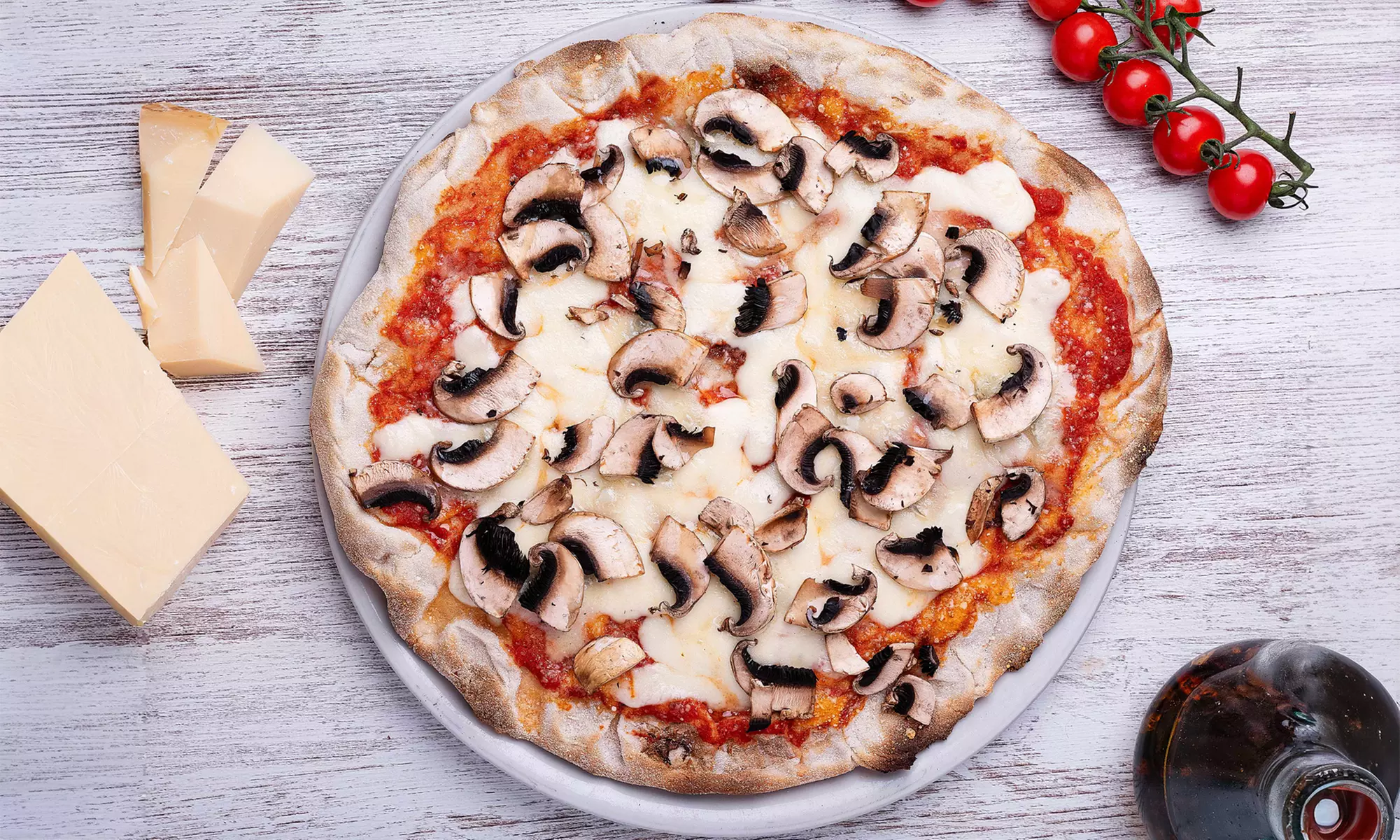 Menús para 2 o 3 personas con pizzas, pasta y más