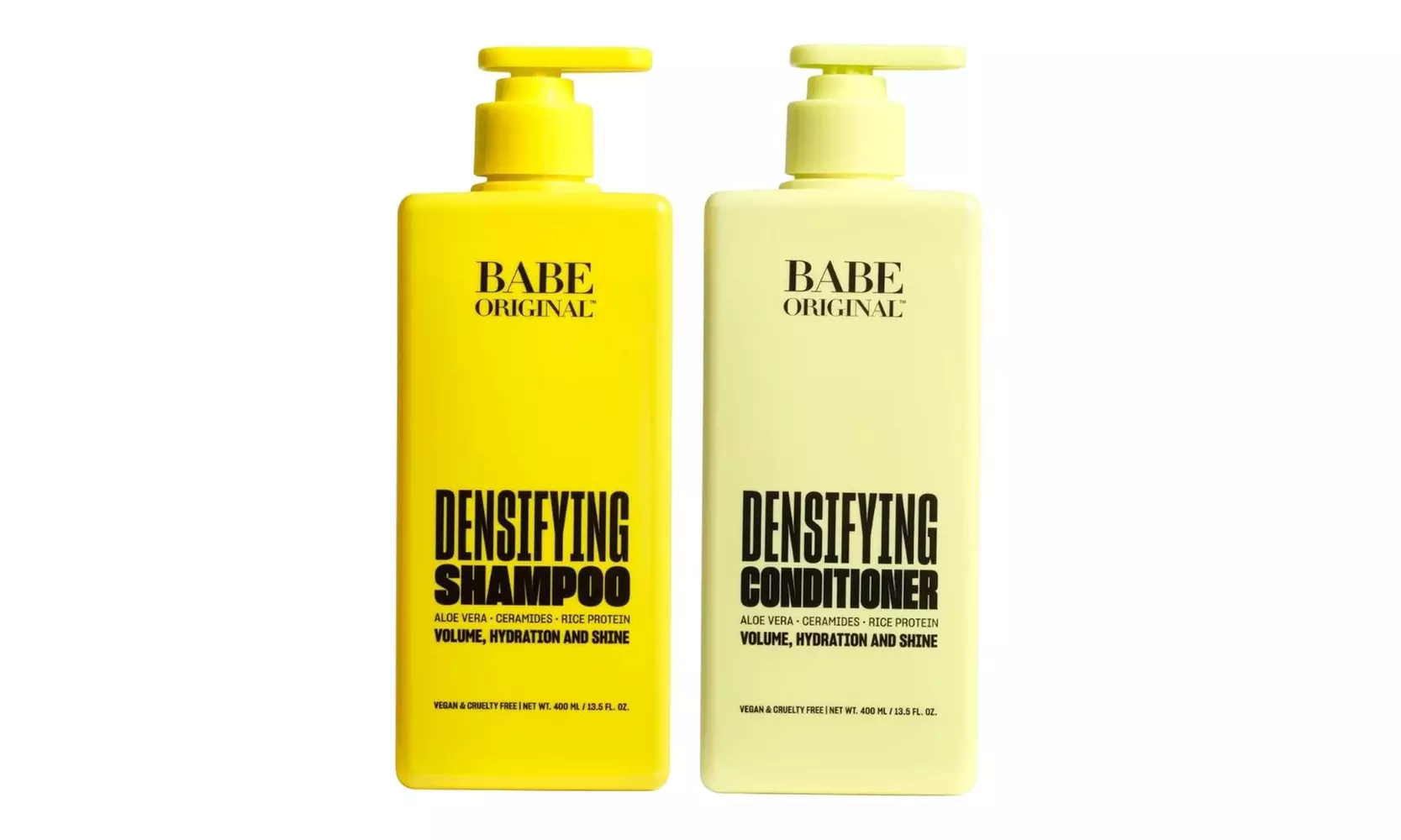 Babe Original Densifying Shampoo, Conditioner. Rinse (Multiple options)