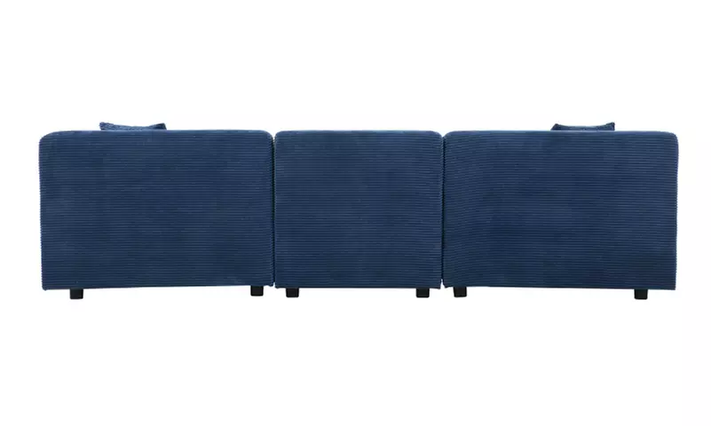 Canapé modulable Kocoon 3 places avec son pouf
