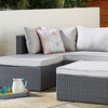 Image 3: Set Salotto da Esterno 5 posti Shally Dogan in Polyrattan disponibile in tre colori