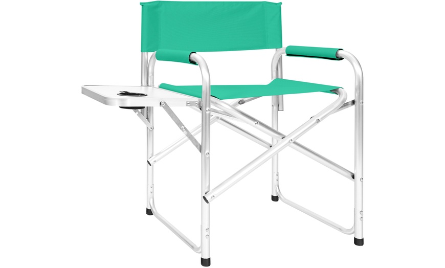 Image 9: Chaise pliante avec plateau
