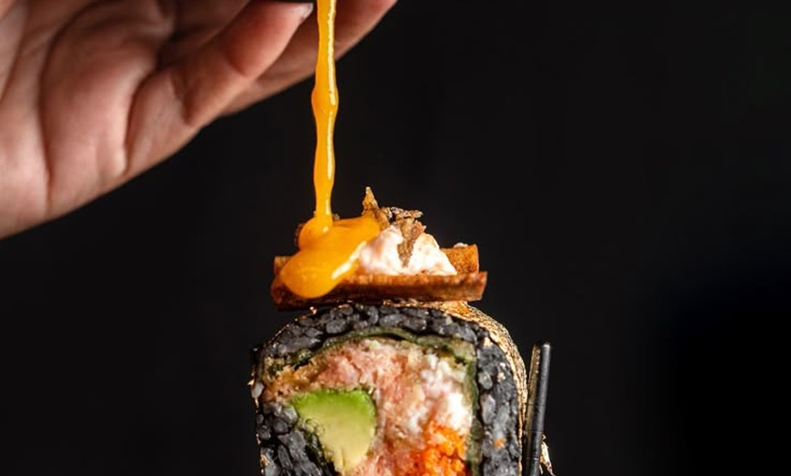 Image 27: Fresh Sushi with traditional Bubble tea Await You at Boba Tigers