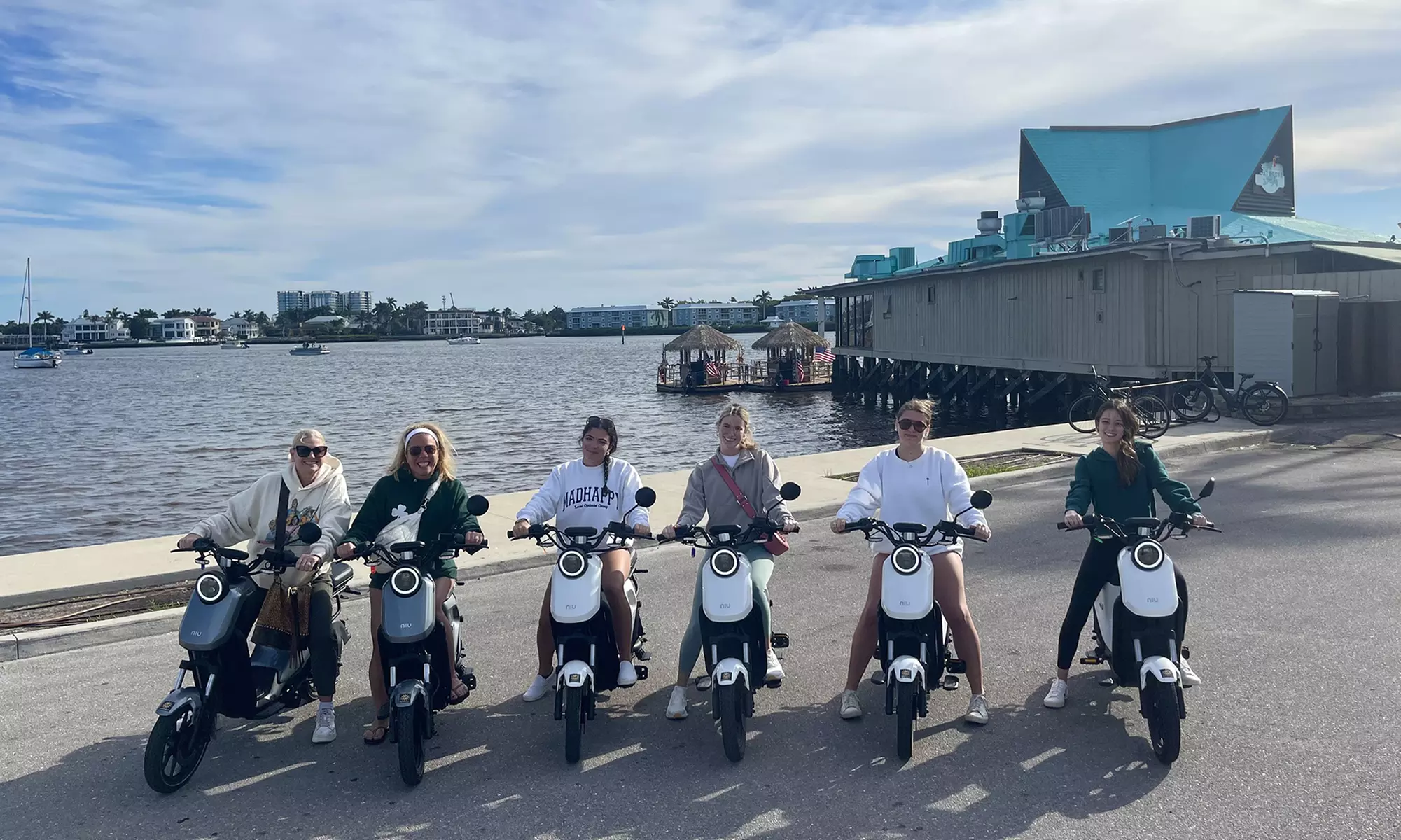 Discover Naples Bay Views on a Guided Electric Moped Tour Adventure