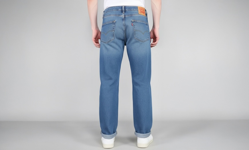 Image 10: Levi's 505 Men's Straight Fit Jeans