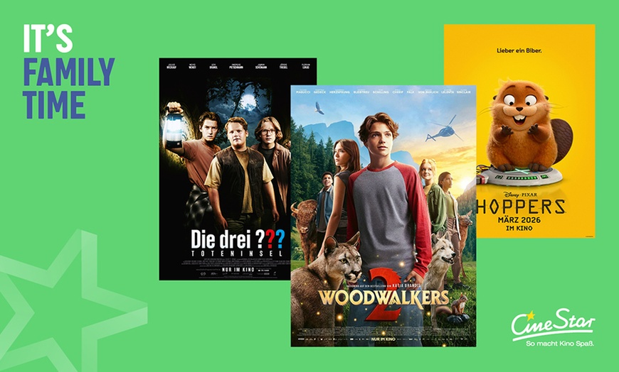 Image 5: 3, 5 oder 10 Kinobesuche für 1 Person in deinem CineStar!