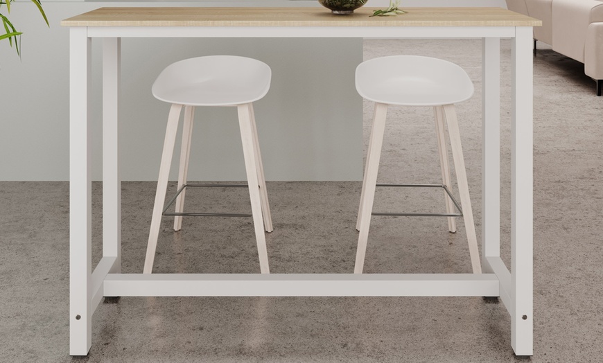 Image 11: Tavolo alto stile bar