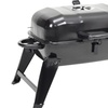 Image 2: Outdoor Garden Foldable Portable BBQ Grill with Heat Control