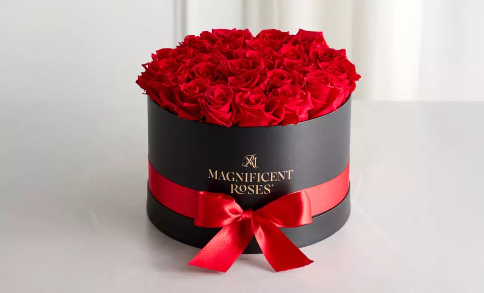 Next Day Delivery Valentine's Day Magnificent Roses® (1, 2, or 3 Dozen) from 1-800-Flowers.com (up to 25% off)