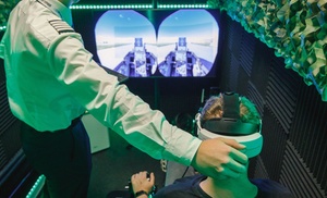 Sesja na symulatorze myśliwca F-16 / F-18 / F-35 w Simair 